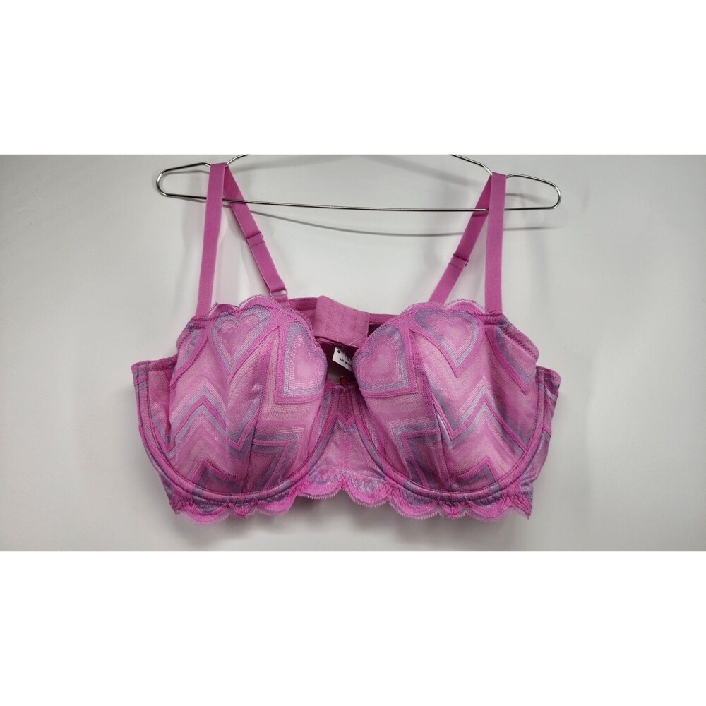 Adore‎ Me 40DD Pink Amorina Contour Balconette Bra NWT